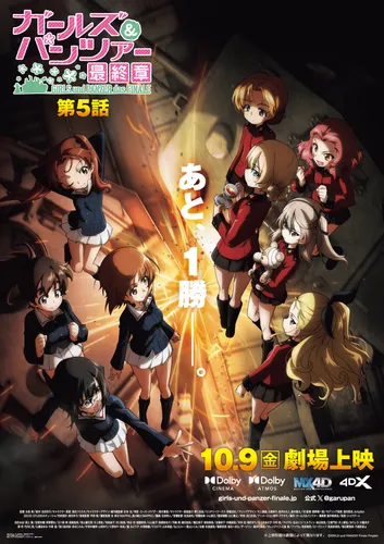 【非売品】　ガールズ&パンツァー 最終章 第5話　プロモ B2ポスター　ガルパン ガールズ＆パンツァー 最終章 第5話